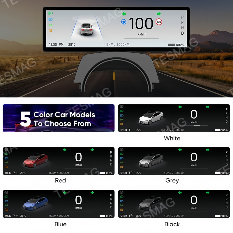 Model Y Juniper 8.8-Inch Touch Dashboard Screen