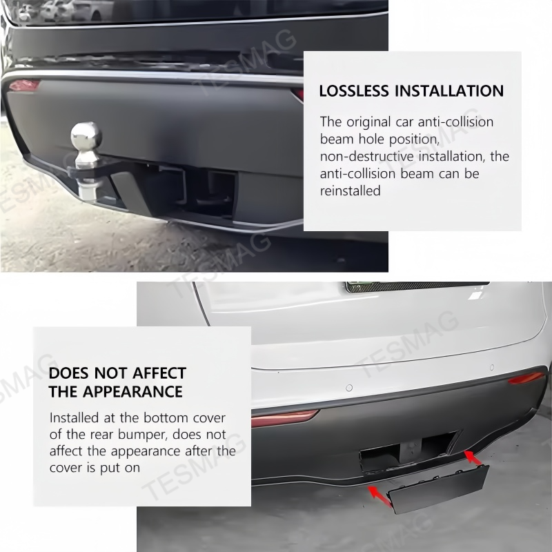 Multifunctional Trailer Hitch Receiver for Tesla Model Y 