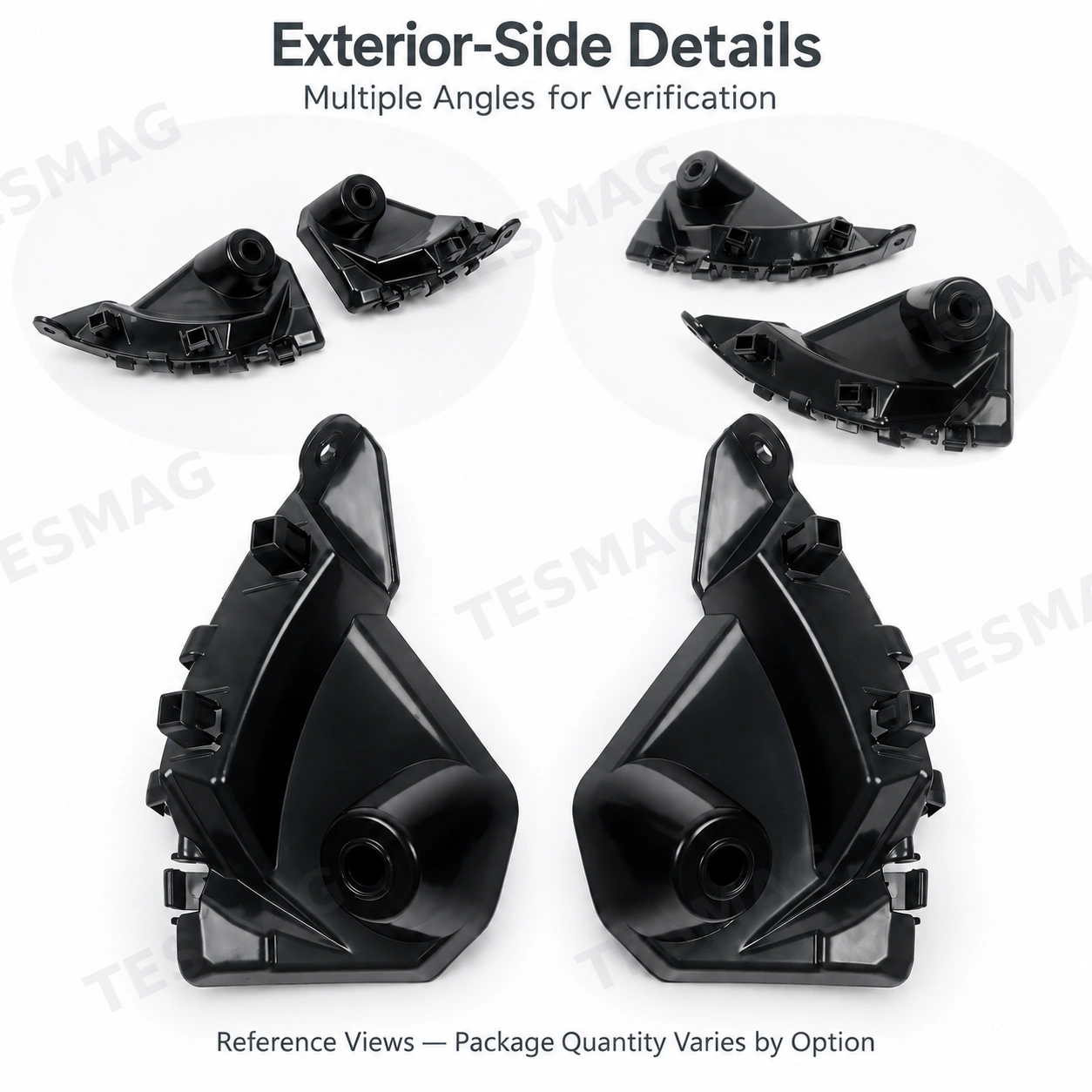 Front Bumper Fender Bracket for Tesla Model X 2019–2020 | OE Ref. 1095793-00-B / 1095794-00-B