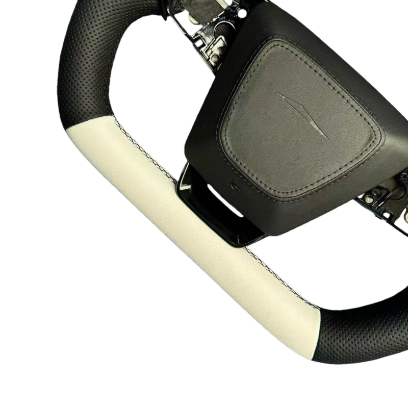 Napa Leather Squircle Steering Wheel for Tesla Cybertruck 2024+