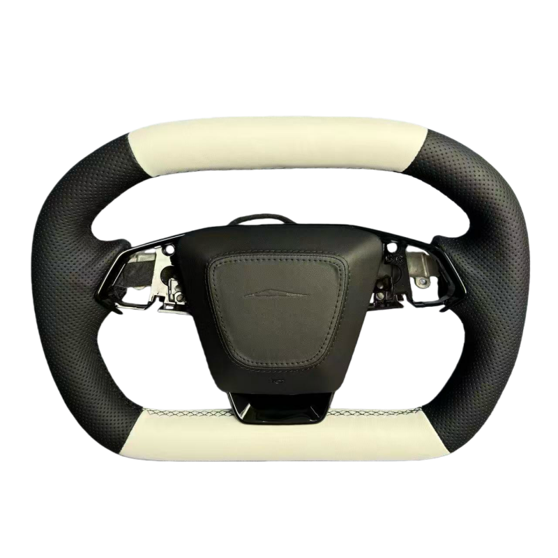 Napa Leather Squircle Steering Wheel for Tesla Cybertruck 2024+