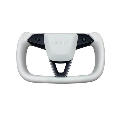 Napa Leather Yoke Steering Wheel for Tesla Model 3 Highland