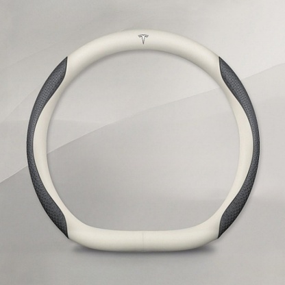 Nappa Leather Steering Wheel Cover for Tesla Model 3/Y