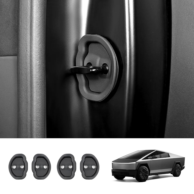 Noise Reducing Door Lock Covers for Tesla Model 3/Y/Cybertruck