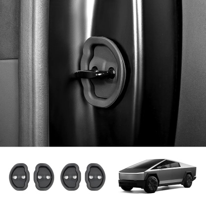 Noise Reducing Door Lock Covers for Tesla Model 3/Y/Cybertruck