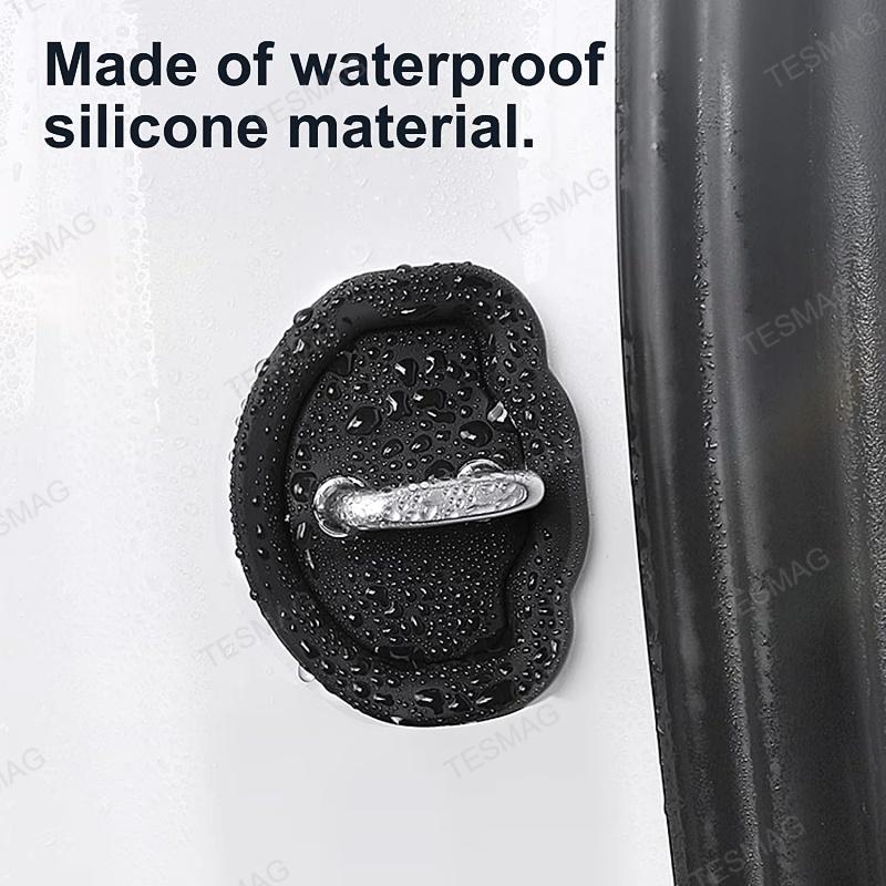 Noise Reducing Door Lock Covers for Tesla Model 3/Y/Cybertruck