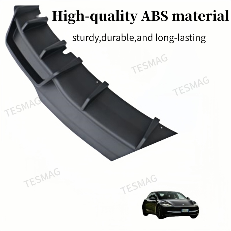 2024+ Tesla Model 3 Highland Rear Bumper Lip Diffuser ABS Body Kit Performance Styling Accessory
