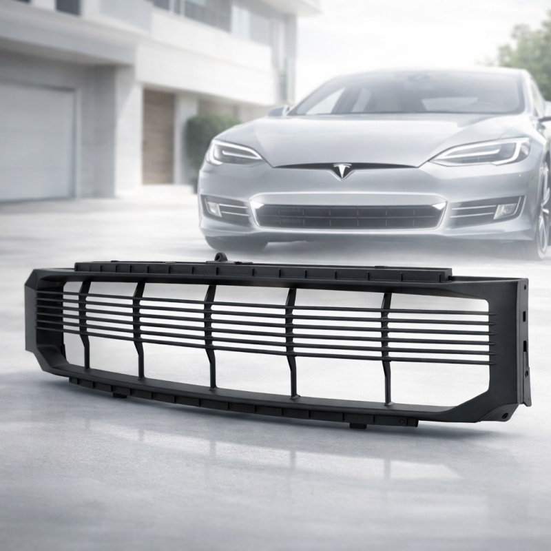 Front Lower Bumper Center Grille for Tesla Model S (2016–2021 Facelift) | Replaces 1058022-00-B