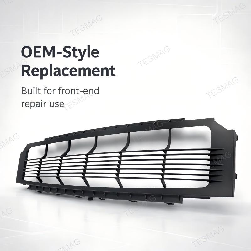 OE-Style Front Lower Center Grille for Tesla Model S 2016-2021 Replacement 1058022-00-B