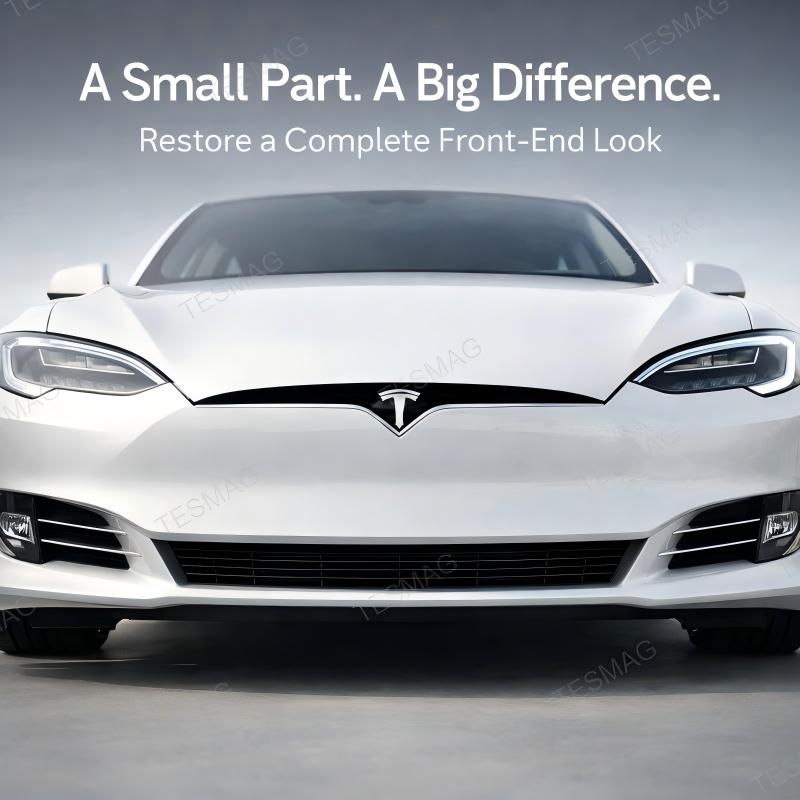 OE-Style Front Lower Center Grille for Tesla Model S 2016-2021 Replacement 1058022-00-B