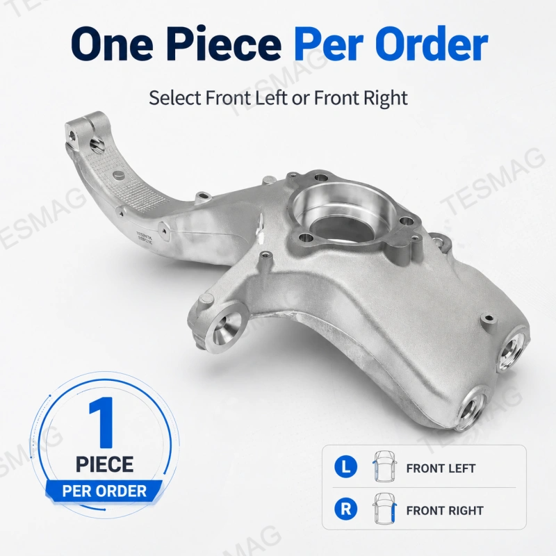 Front Steering Knuckle Replacement for Tesla Model Y 2020-2024 OE 1188311-00-E 1188316-00-E
