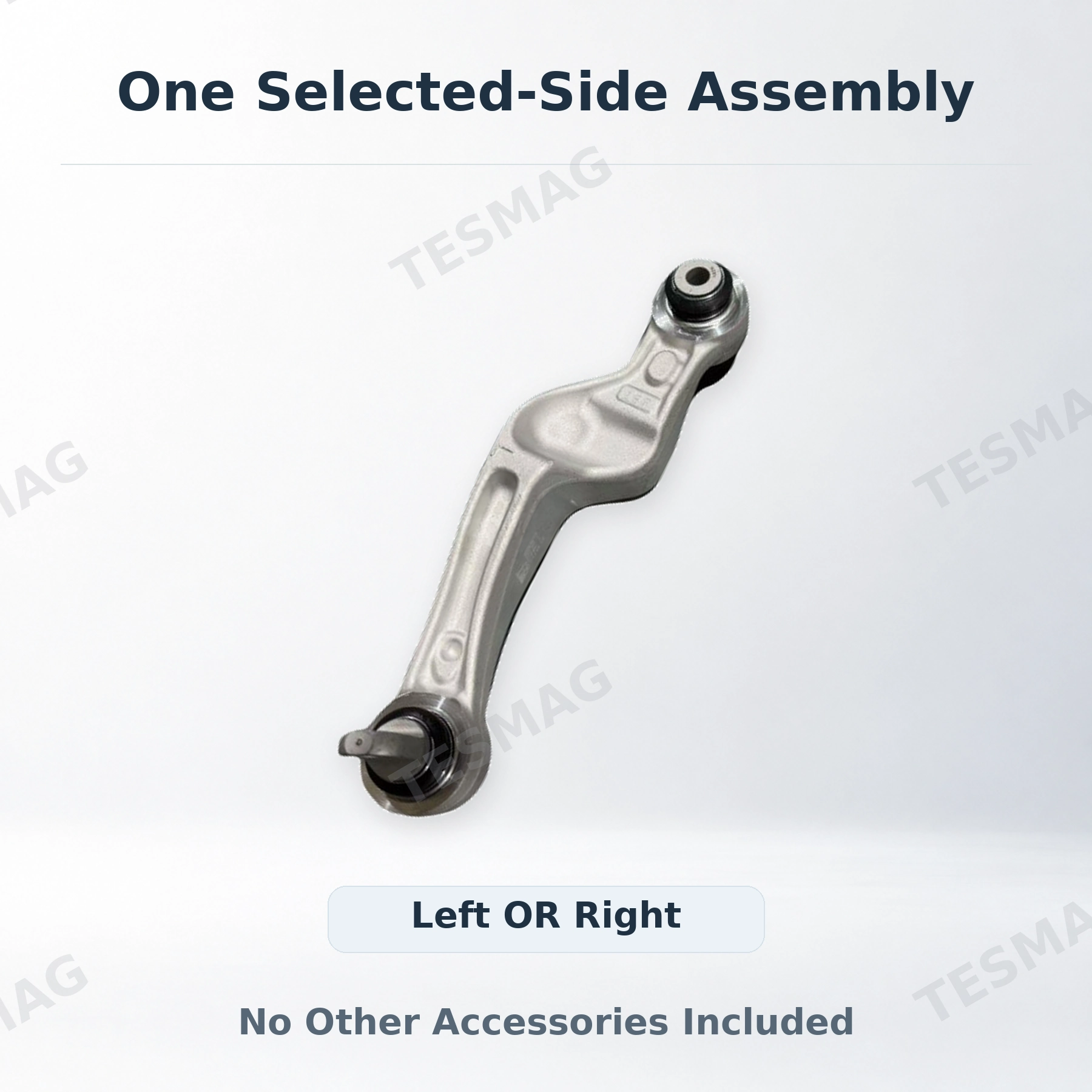 Rear Upper Aft Control Arm for Tesla Model S/X Palladium 2021–2025, Left or Right