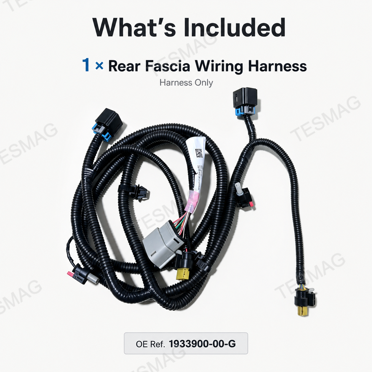 Rear Bumper Wiring Harness for Tesla Model Y Juniper 2025+ | 1933900-00-G