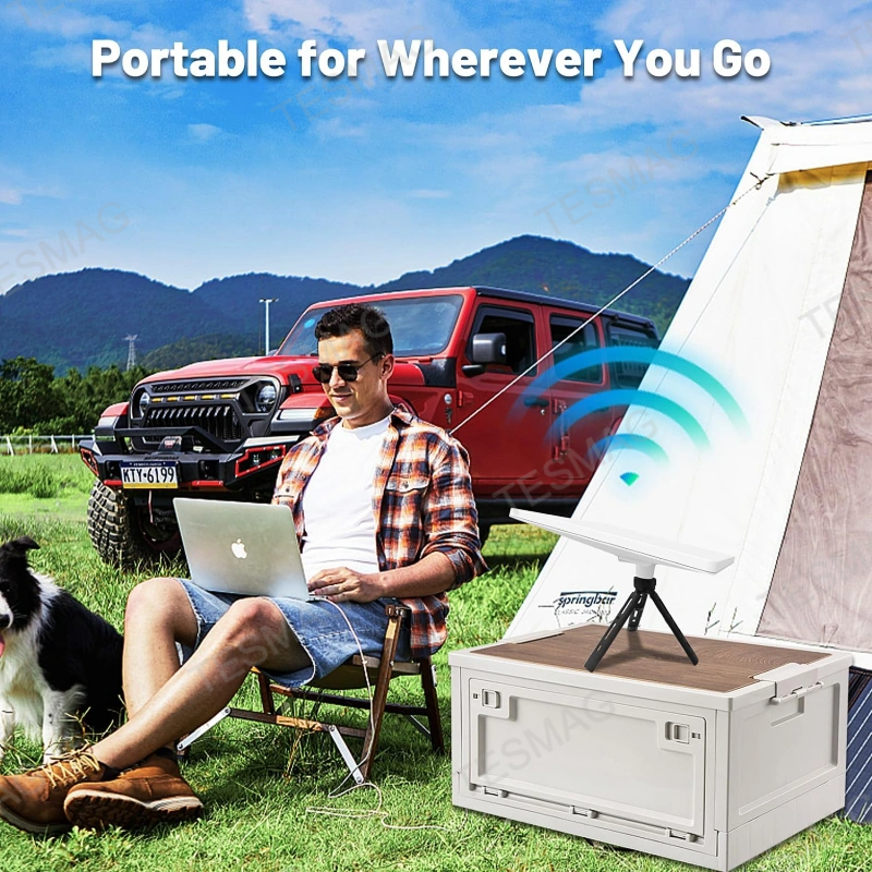 Portable 1/4-Inch Adapter Mount for Starlink Mini Satellite