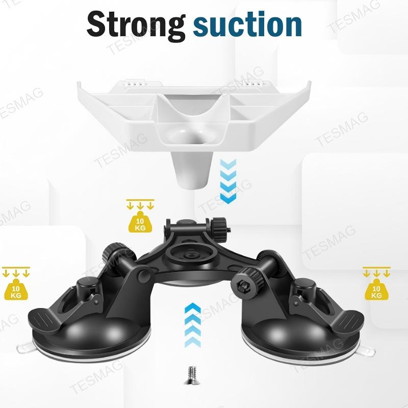 Portable Suction Mount Base for Starlink Mini