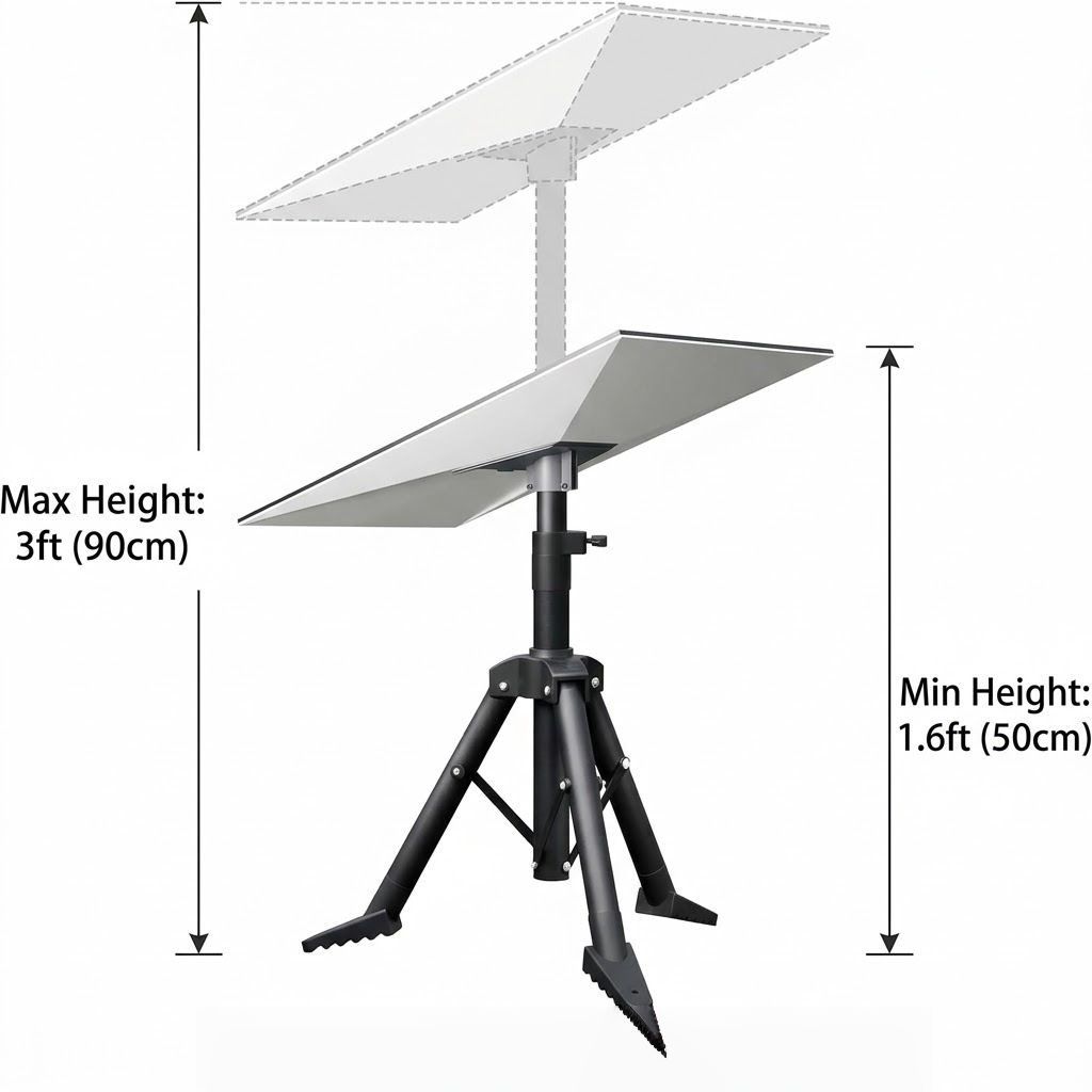 Portable Tripod Stand for Starlink Gen 3