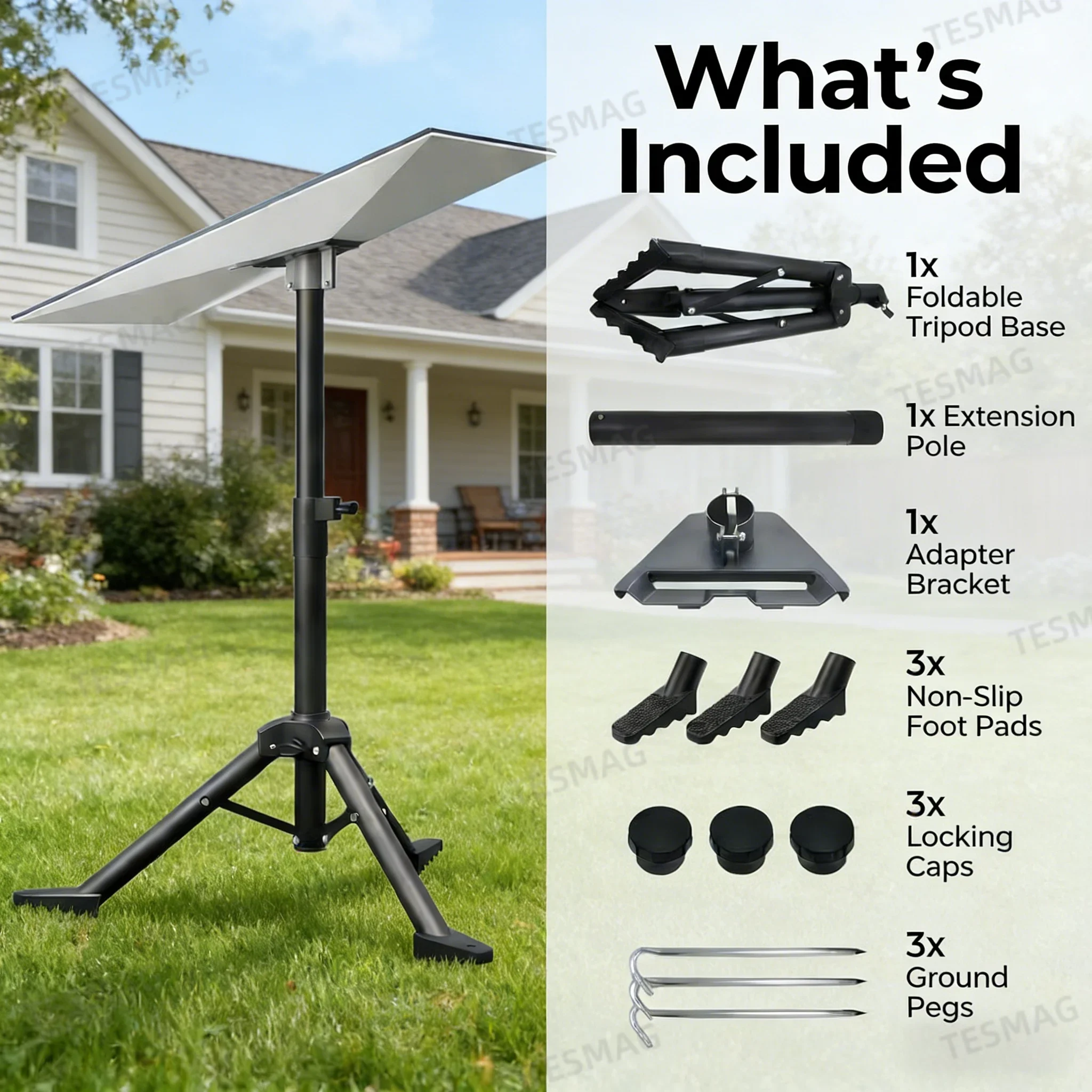 Portable Tripod Stand for Starlink Gen 3