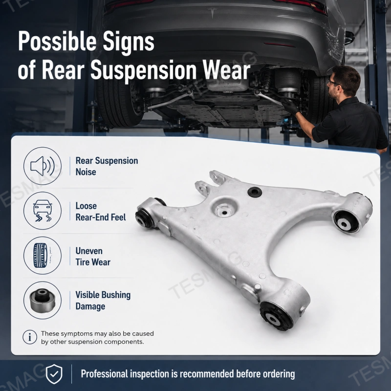 Rear Lower Control Arm for Tesla Model S/X 2016–2020 | 1027451-00-F