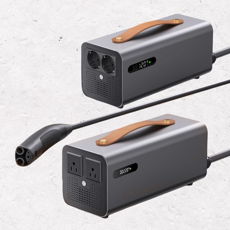 Power Station V2L Discharger Device for Tesla Model Y/3/X/S