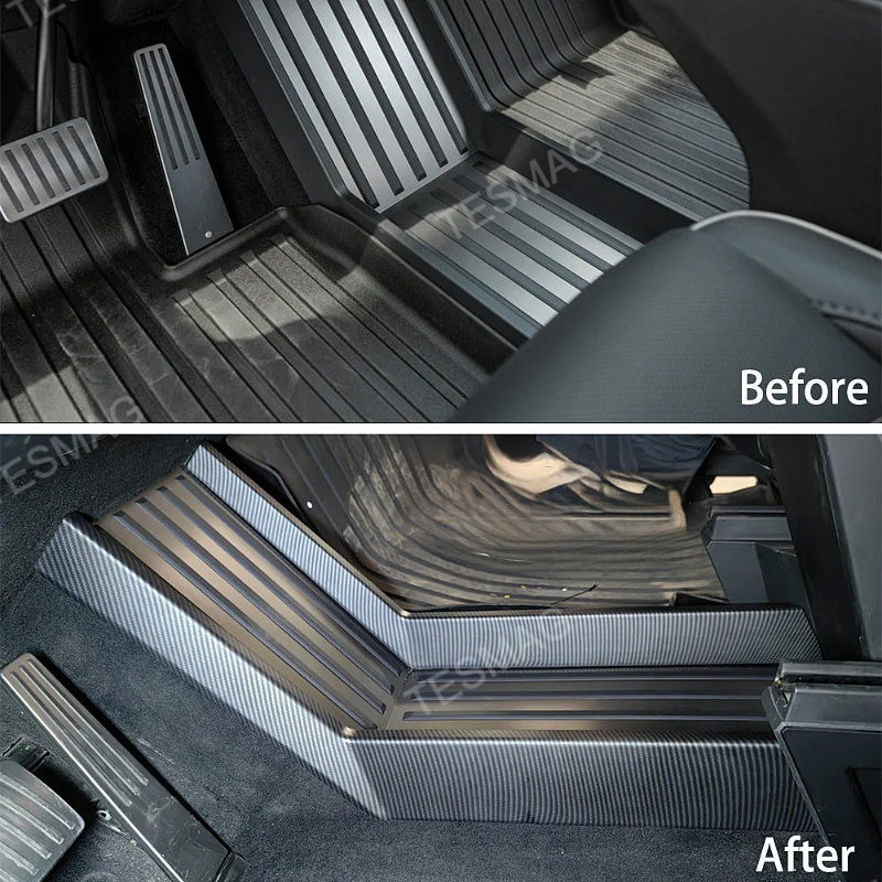 Protective Covers for Cybertruck Lower Center Console Side