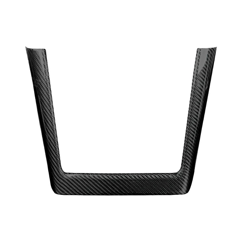 Real Carbon Fiber Center Console Charging Frame Cover for Tesla Model 3 Highland / Y Juniper
