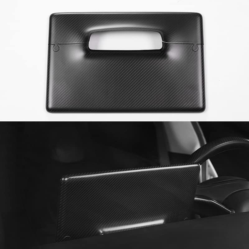 Real Carbon Fiber Center Control Screen Back Cover for Tesla Model 3/Y