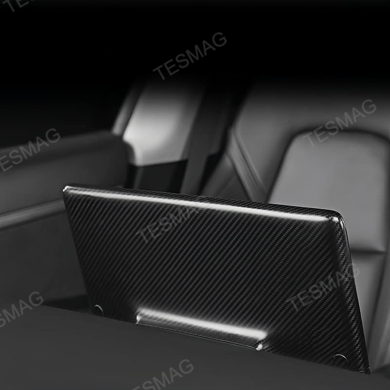 Real Carbon Fiber Center Control Screen Back Cover for Tesla Model 3/Y