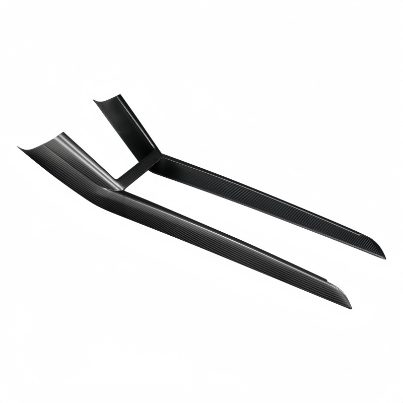 Real Carbon Fiber Console Side Panel Protector For Tesla Model Y Juniper
