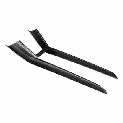 Real Carbon Fiber Console Side Panel Protector For Tesla Model Y Juniper