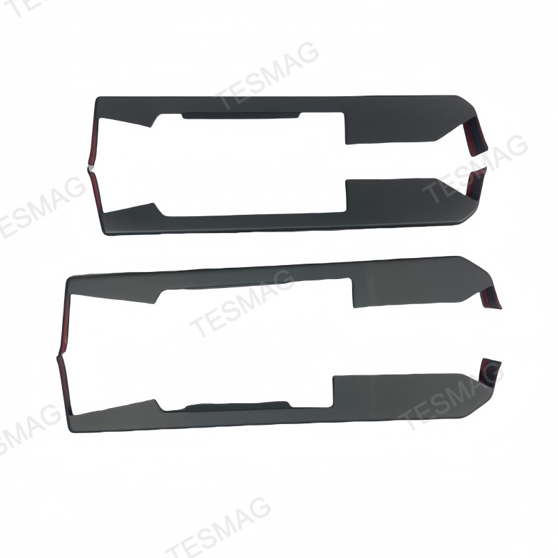 Real Carbon Fiber Door Armrest Covers for Tesla Cybertruck 