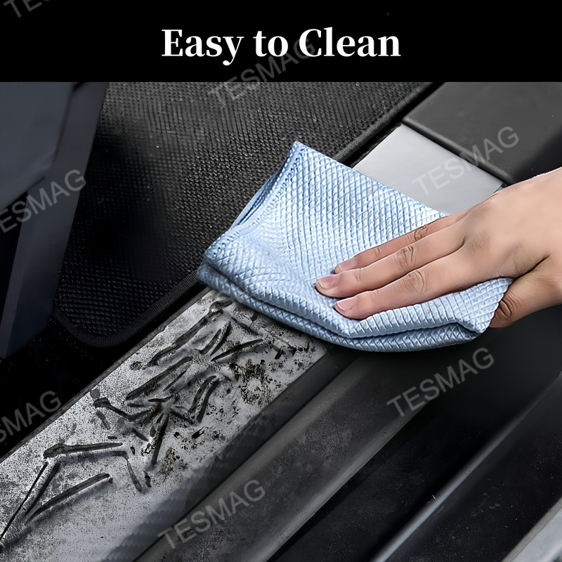 Real Carbon Fiber Door Sill Protection for Tesla Cybertruck