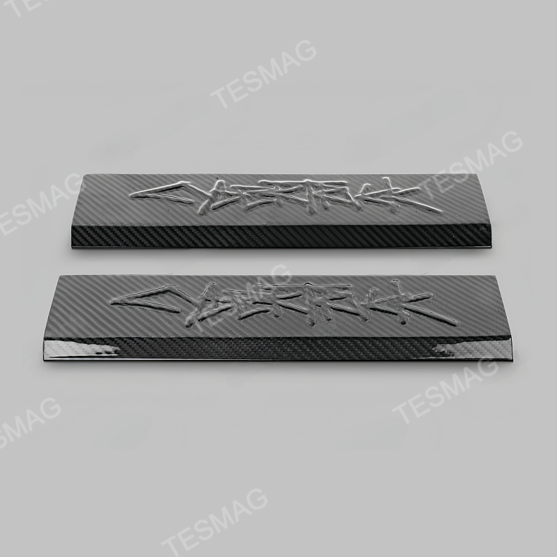 Real Carbon Fiber Door Sill Protection for Tesla Cybertruck
