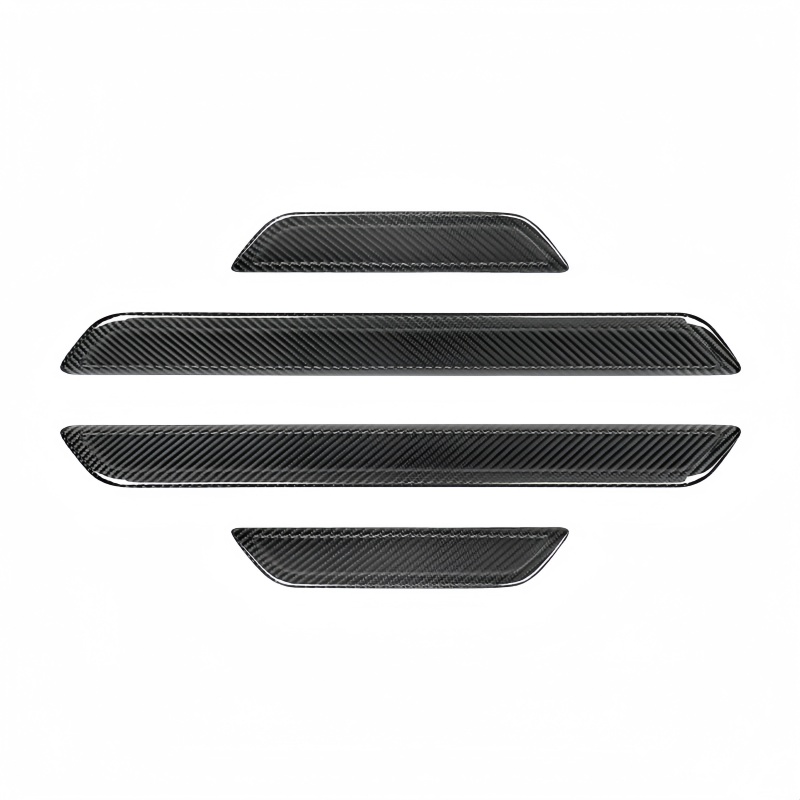 Real Carbon Fiber Door Sill Protector for Tesla Model Y