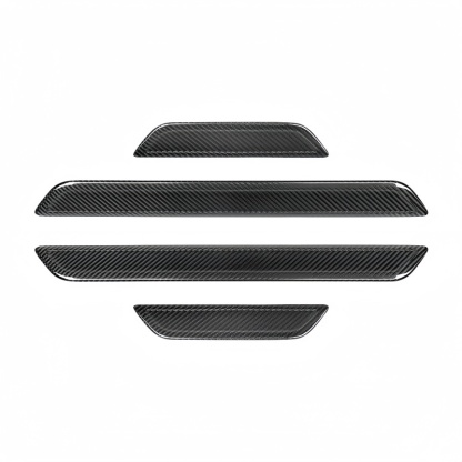 Real Carbon Fiber Door Sill Protector for Tesla Model Y