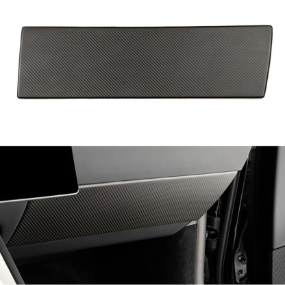 Real Carbon Fiber Glove Box Cover for Tesla Model Y Juniper