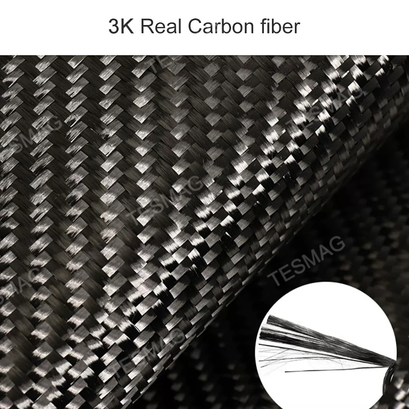 Real Carbon Fiber Glove Box Cover for Tesla Model Y Juniper