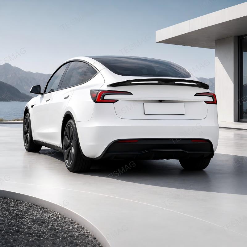 Real Carbon Fiber Hollow Rear Spoiler for Tesla Model 3 Highland 2024+  Model Y Juniper 2025+