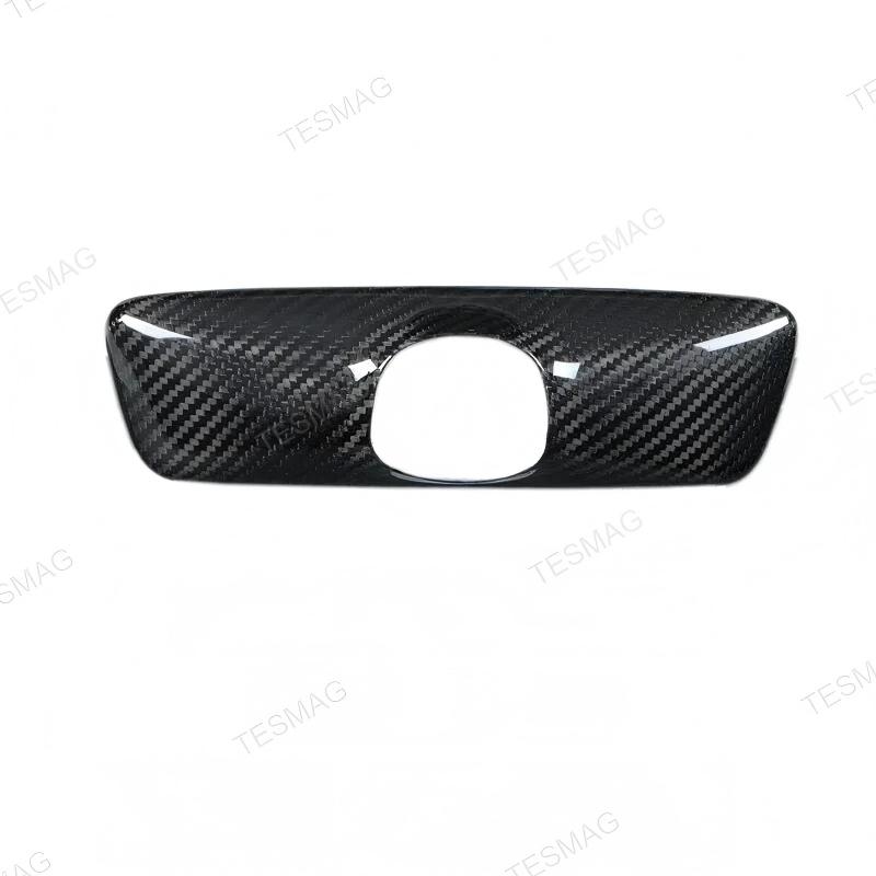 Real Carbon Fiber Interior Rearview Mirror Cover for Tesla Model 3/Y
