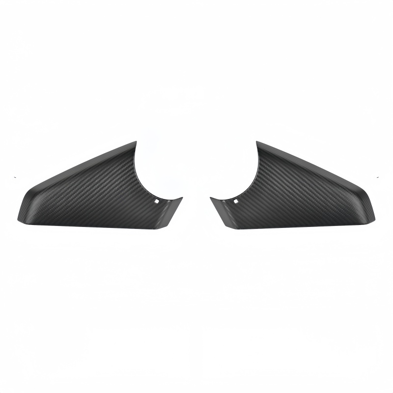 Real Carbon Fiber Lower Mirror Cover Caps for Tesla Cybertruck