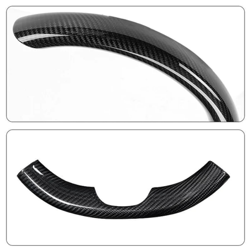 Real Carbon Fiber Steering Wheel Cover for Tesla Model 3/Y