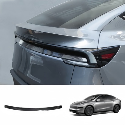 Real Carbon Fiber Tailgate Trim Strip for 2025+Tesla Model Y Juniper