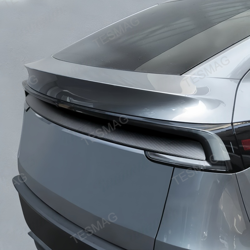 Real Carbon Fiber Tailgate Trim Strip for 2025+Tesla Model Y Juniper