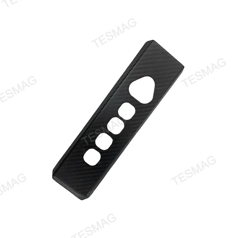Real Carbon Fiber Tesla Cybertruck Shift Button Console Cover