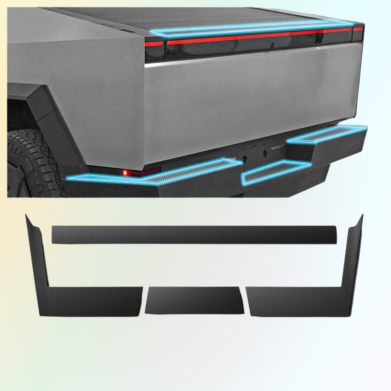 Rear Bumper Tailgate Protection Pad for Tesla Cybertruck