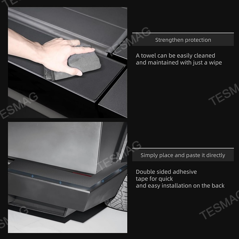 Rear Bumper Tailgate Protection Pad for Tesla Cybertruck