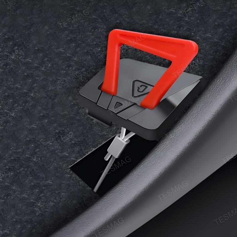 Rear Door Interior Emergency  Pull Handle for Tesla Model Y Juniper 2025+