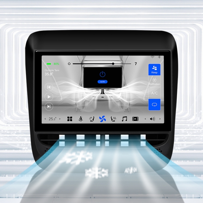 Rear Entertainment and Climate Control Touch Screen Display for Tesla Model 3/Y