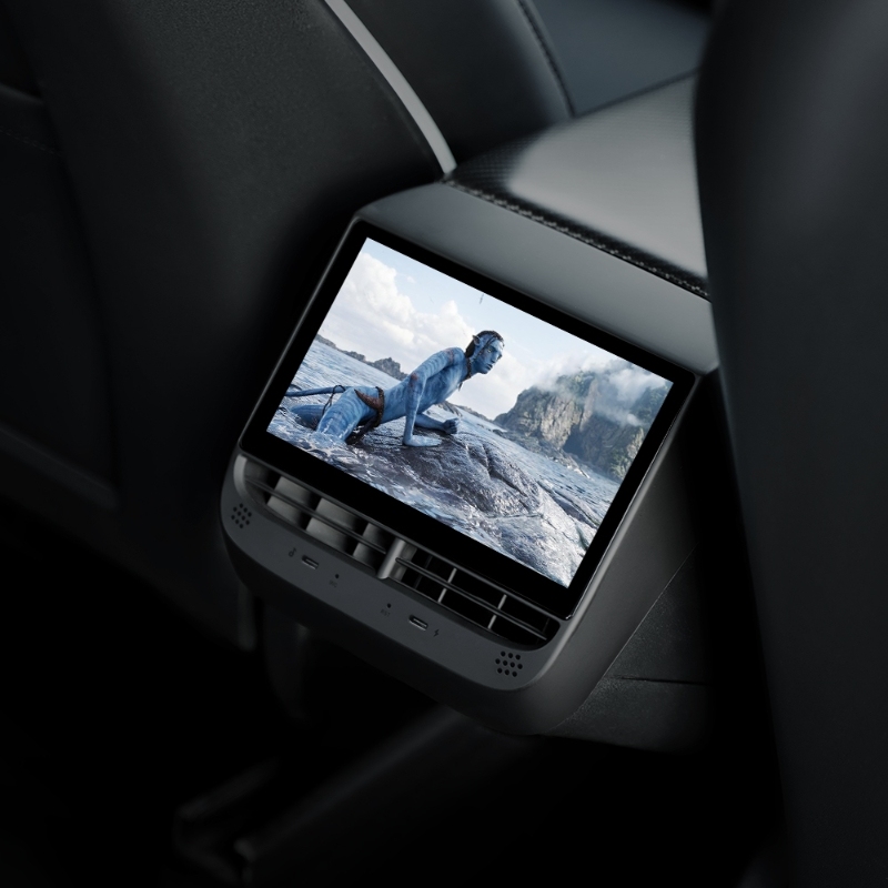 Tesla Rear Touch Screen Rear Entertainment and Climate Control Touch Screen Display for Tesla ...