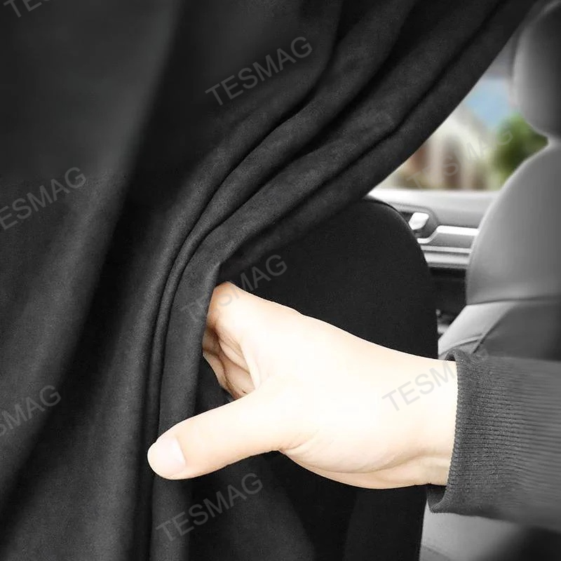 Rear Privacy Curtains for Tesla Model S/3/X/Y
