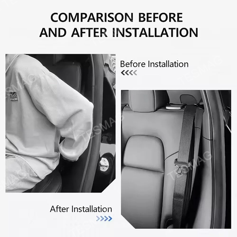 Rear Seat Belt Holder for Model Y 
